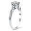 The Jendine Ring, smalltop view on a hand