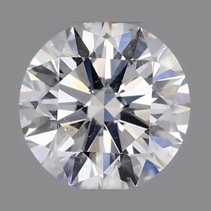 Round diamond — real photo
