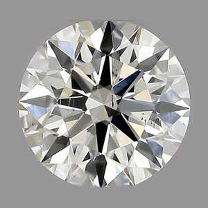 Round diamond — real photo