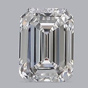 Emerald diamond — real photo