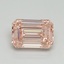 3.09 Ct. Fancy Intense Pink Emerald Lab Grown Diamond