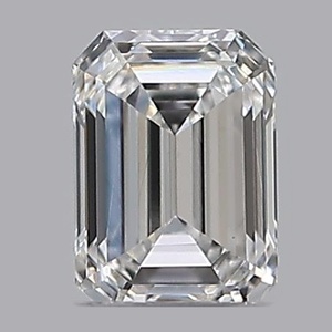 Emerald diamond — real photo