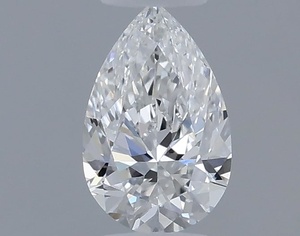 Pear diamond — real photo