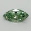 1.62 Ct. Fancy Vivid Pacific Green Marquise Lab Grown Diamond