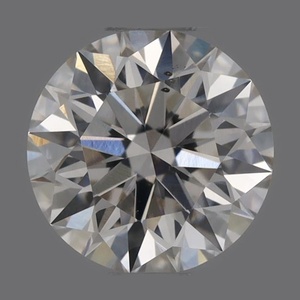 Round diamond — real photo