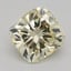2.54 Ct. Fancy Yellow Cushion Lab Grown Diamond