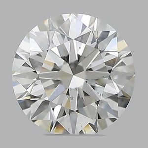 Round diamond — real photo