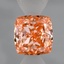 1.03 Ct. Fancy Vivid  Pink Cushion Lab Grown Diamond
