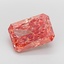 5.24 Ct. Fancy Vivid Brown Pink Radiant Lab Grown Diamond