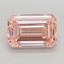 6.57 Ct. Fancy Intense Pink Emerald Lab Grown Diamond