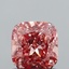 1.01 Ct. Fancy Intense Brownish Pink Cushion Lab Grown Diamond