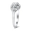 The Mellisa Ring, smalltop view on a hand