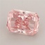 1.07 Ct. Fancy Vivid Pink Radiant Lab Grown Diamond
