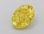 2.22 Ct. Fancy Vivid  Yellow Oval Lab Grown Diamond