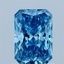 1.04 Ct. Fancy Vivid Blue Radiant Lab Grown Diamond