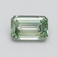 1.01 Ct. Fancy Intense Pacific Green Emerald Lab Grown Diamond