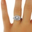 The Nasridine Ring, smalltop view on a hand