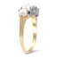 The Belfort Ring, smalltop view on a hand