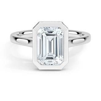 Custom Hidden Halo and Accents Diamond and Gemstone Ring