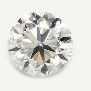 Round diamond — real photo