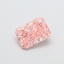 1.06 Ct. Fancy Vivid  Pink Radiant Lab Grown Diamond