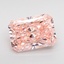 1.59 Ct. Fancy Intense  Pink Radiant Lab Grown Diamond