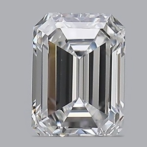 Emerald diamond — real photo