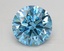 2.50 Ct. Fancy Vivid Blue Round Lab Grown Diamond