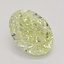 1.12 Ct. Fancy Light Yellow Oval Diamond