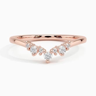 Aubrey Diamond Ring in 14K Rose Gold