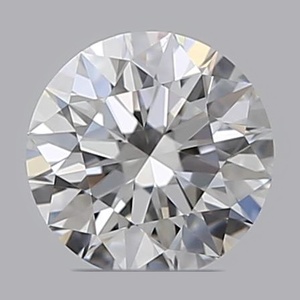 Round diamond — real photo