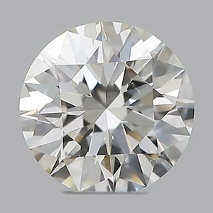Round diamond — real photo