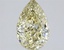 1.58 Ct. Fancy Yellow Pear Lab Grown Diamond