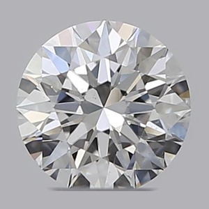 Round diamond — real photo