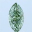 1.01 Ct. Fancy Vivid Green Marquise Lab Grown Diamond