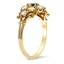 The Elenora Ring, smalltop view on a hand