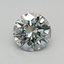 0.33 Ct. Fancy Intense  Green Round Lab Grown Diamond