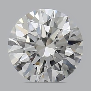 Round diamond — real photo