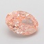 1.06 Ct. Fancy Vivid Pink Oval Lab Grown Diamond
