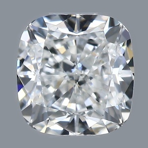 Cushion diamond — real photo