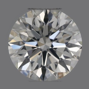 Round diamond — real photo