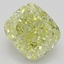 4.31 Ct. Fancy Yellow Cushion Diamond