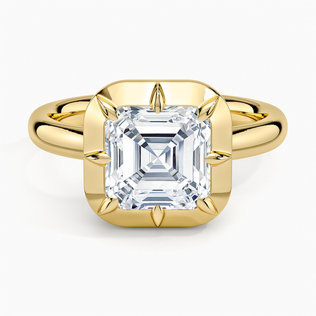 Harper Bezel Prong Solitaire Ring