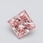 2.02 Ct. Fancy Intense Pink Princess Lab Grown Diamond