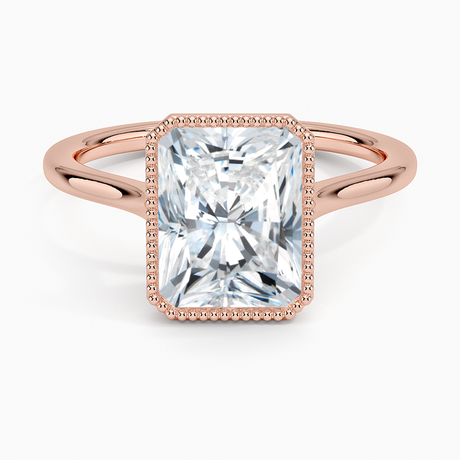 14K Rose Gold Margot Bezel Ring
