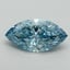 5.01 Ct. Fancy Vivid Blue Marquise Lab Grown Diamond