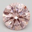 2.11 Ct. Fancy Intense Pink Round Lab Grown Diamond