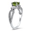 The Pascoe Ring, smalltop view on a hand