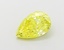 1.50 Ct. Fancy Vivid  Yellow Pear Lab Grown Diamond