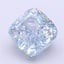 2.50 Ct. Fancy Intense Blue Cushion Lab Grown Diamond